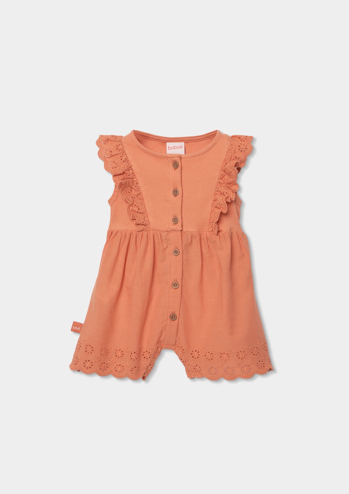 Embroidered Jumpsuit - BOBOLI