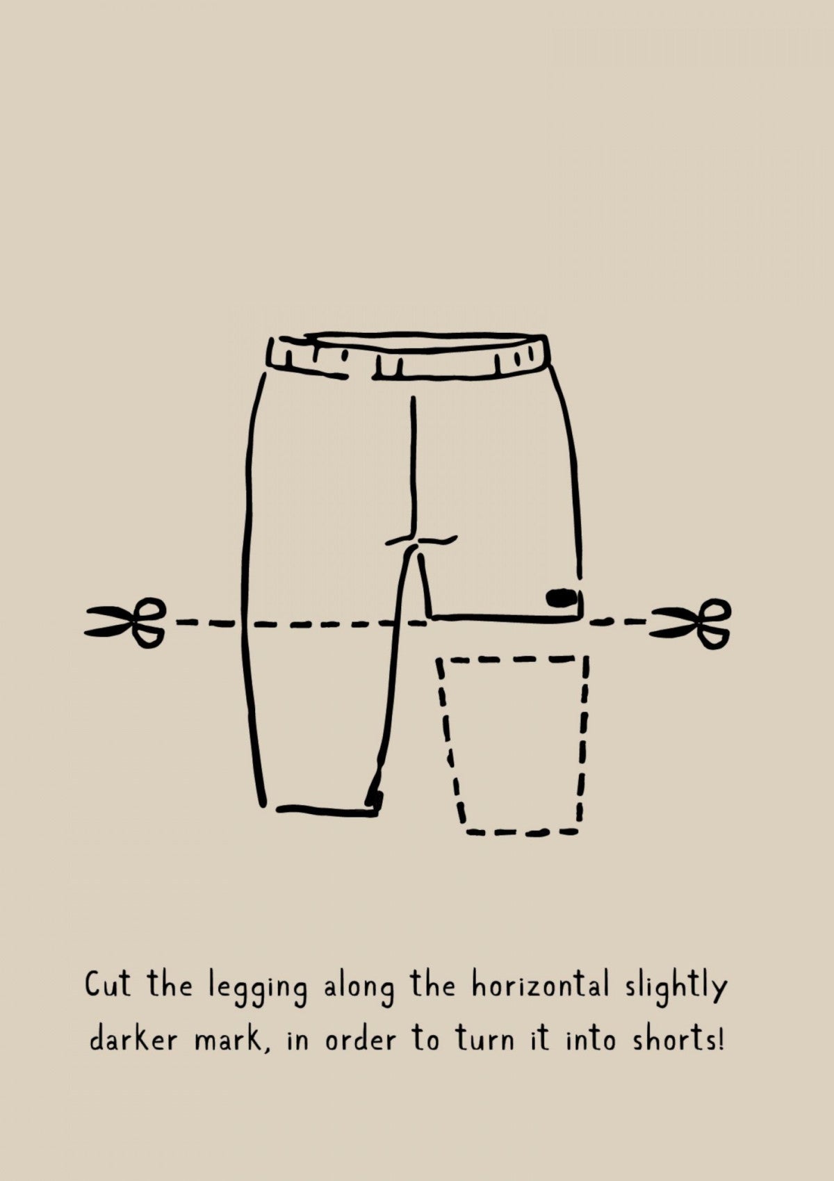 Fabric pants with side pockets - PLAYUP