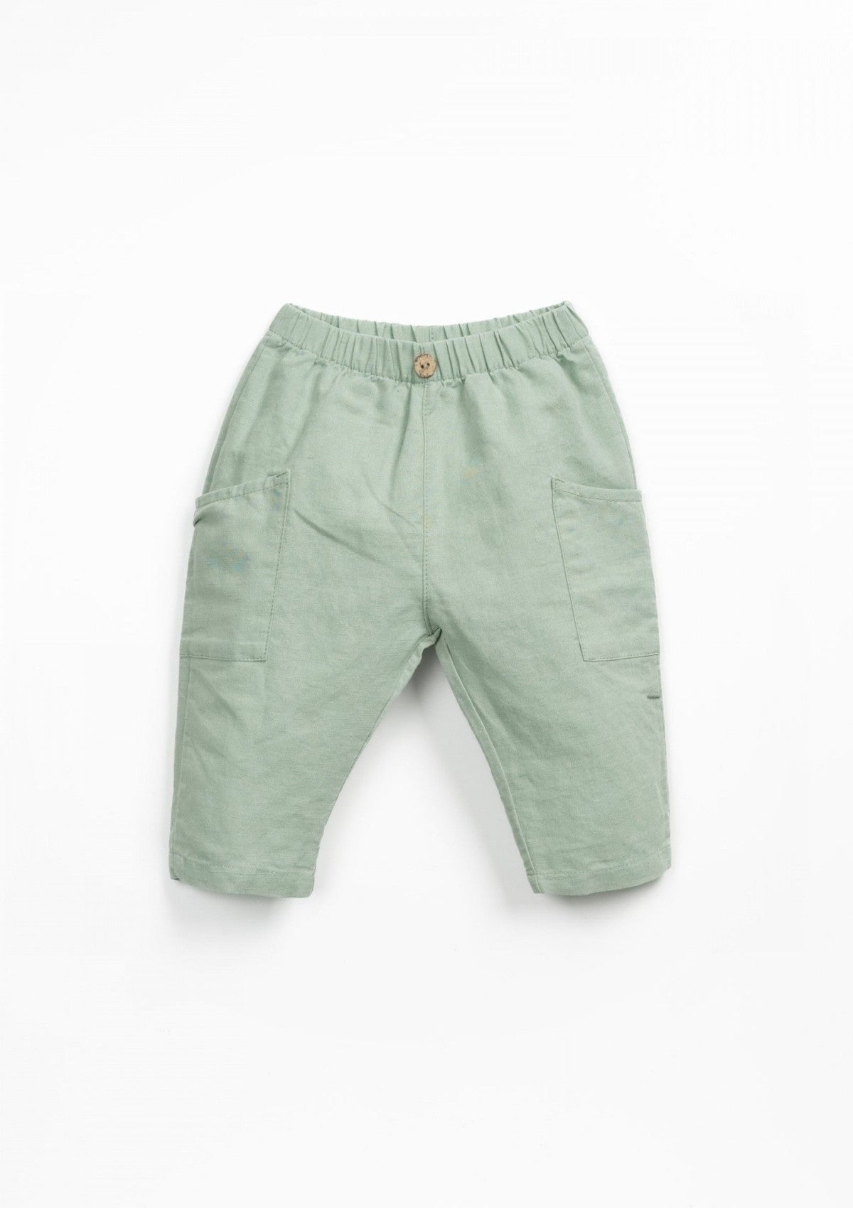 Fabric pants with side pockets - PLAYUP