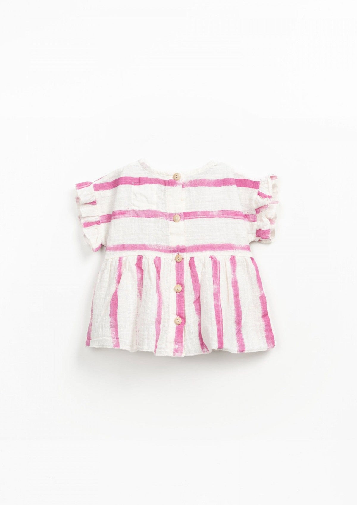 Fabric tunic with back opening - Playup