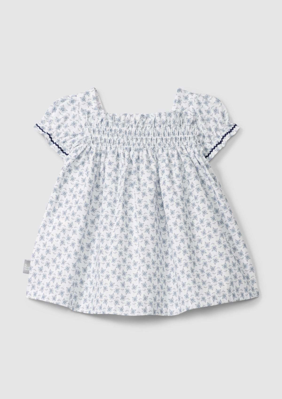 Flower dress with piping detail - SNUG