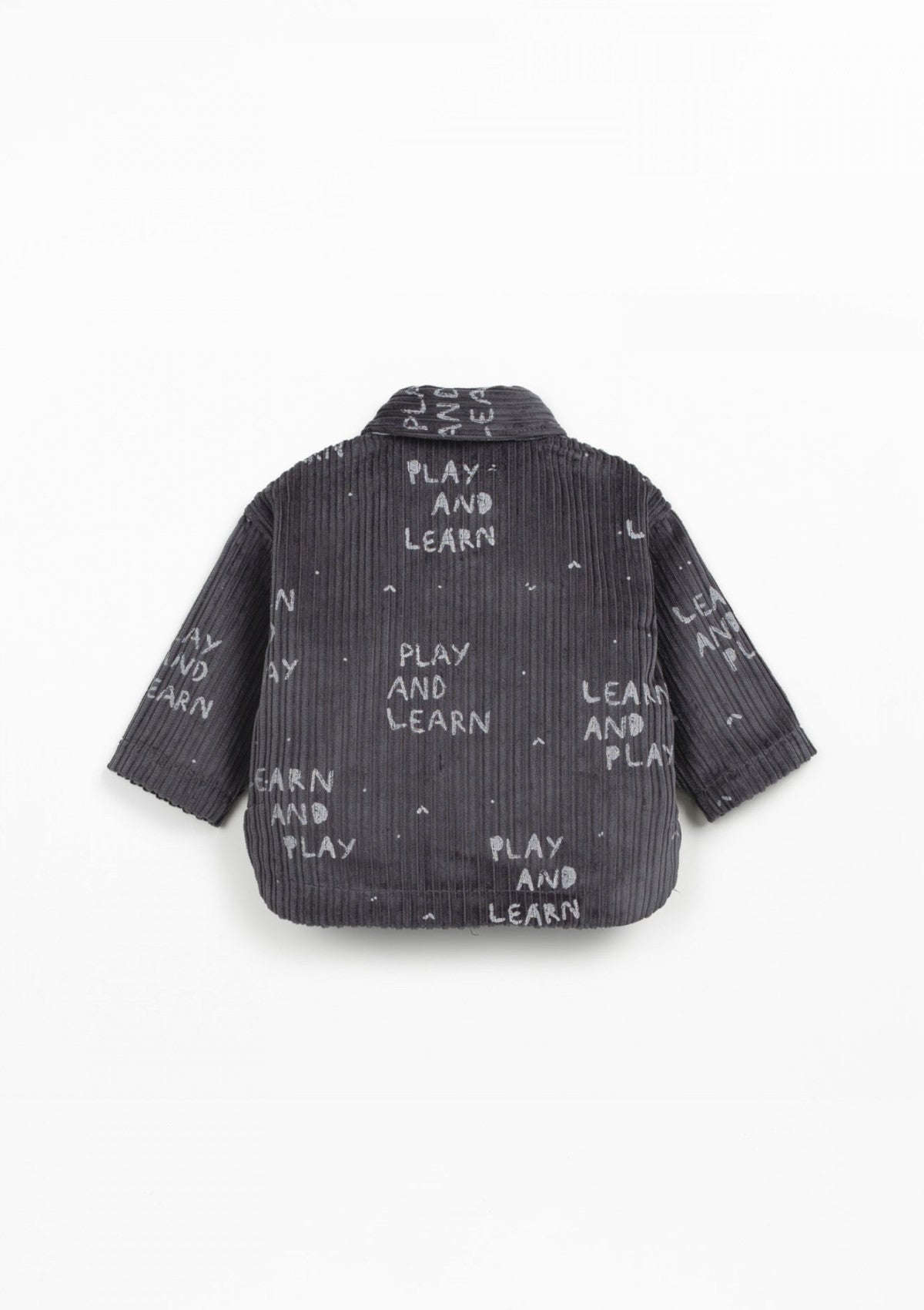 Corduroy shirt with coconut button placket - PLAYUP