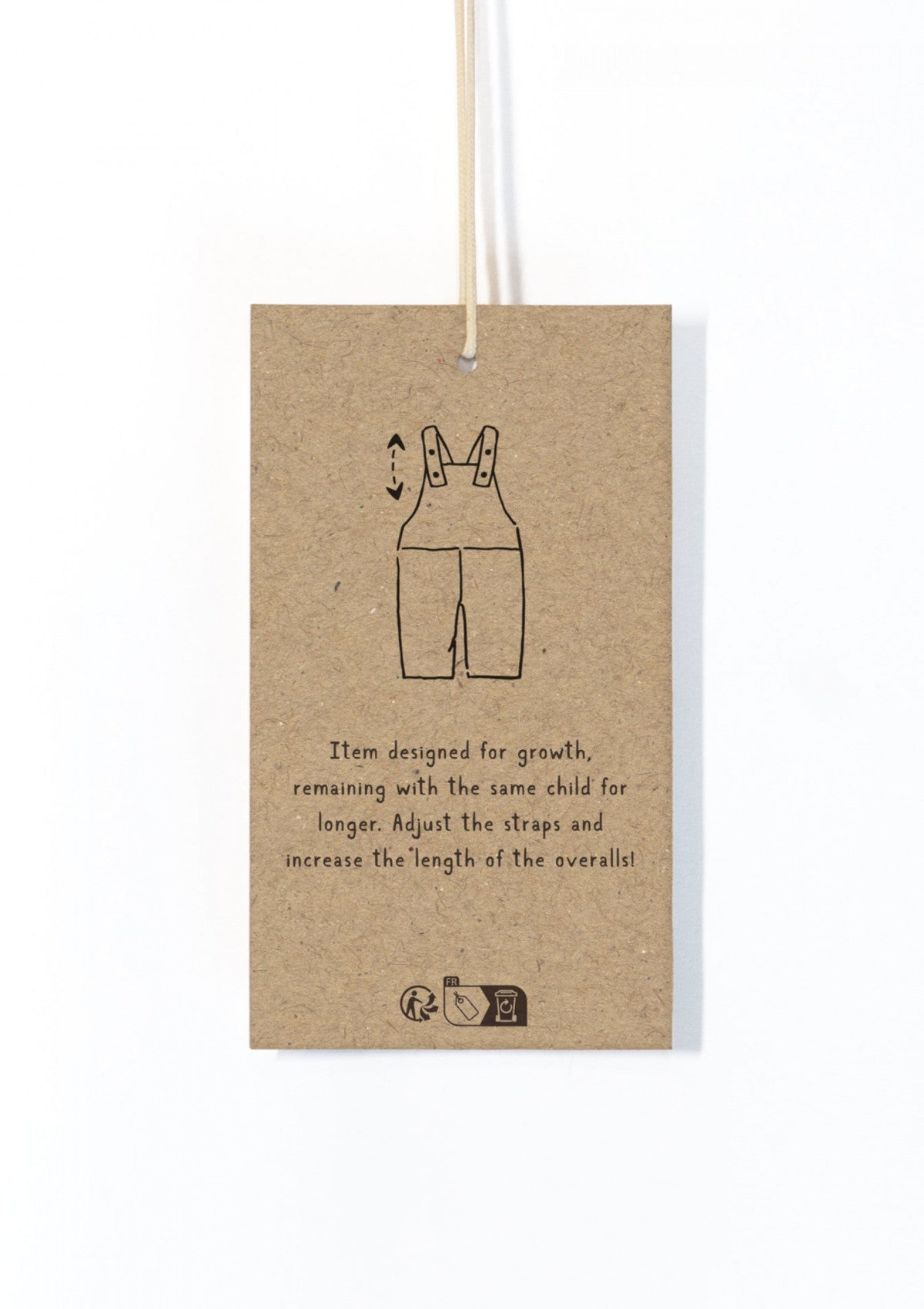 Corduroy dungarees - PLAYUP