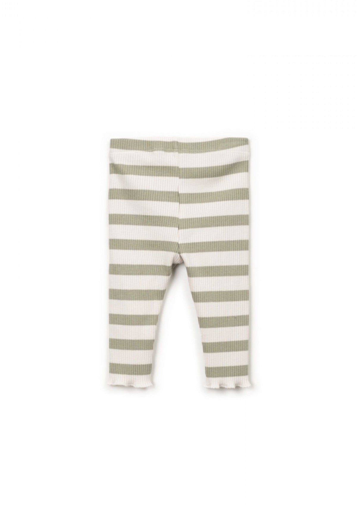 Ribbed Striped Leggings - PLAYUP