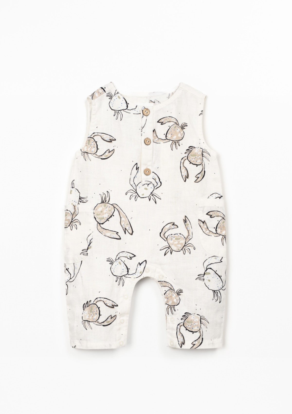 Macacão com estampado de caranguejos - PLAYUP