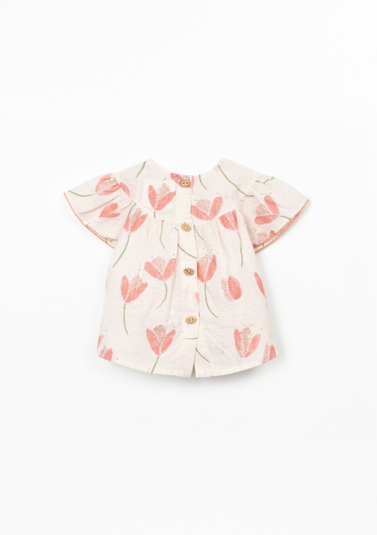 Organic cotton tunic with print - PLAYUP