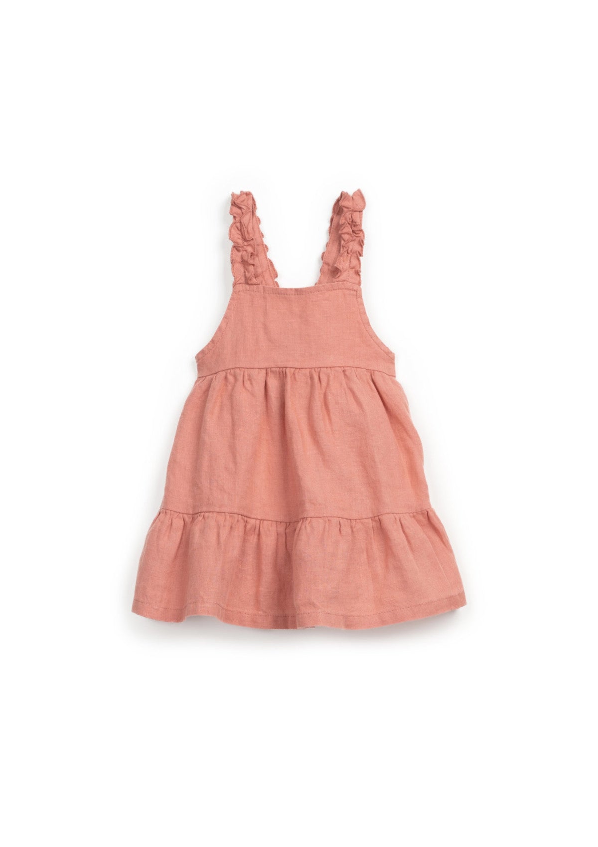 Strap dress with elastic at the back | Textile Art - PLAYUP
