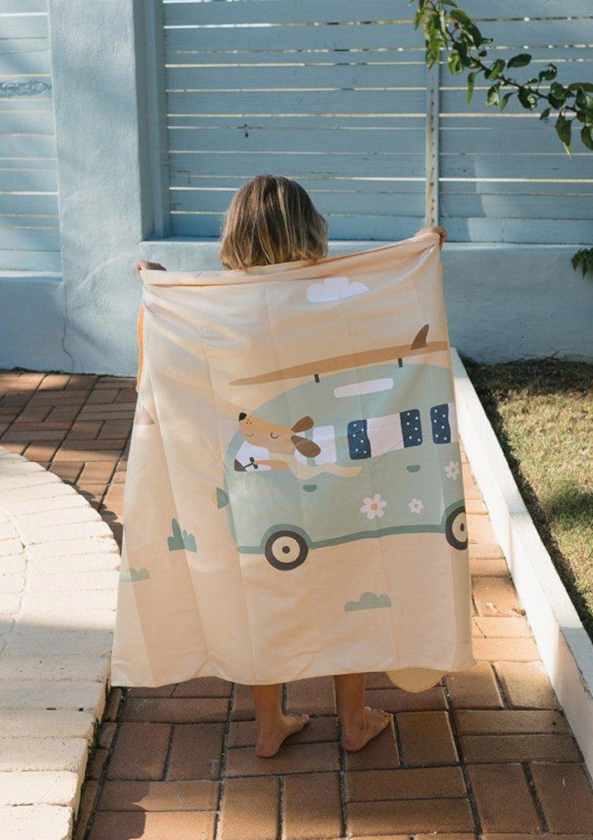 Surf Van Microfiber Beach Towel - Tutete