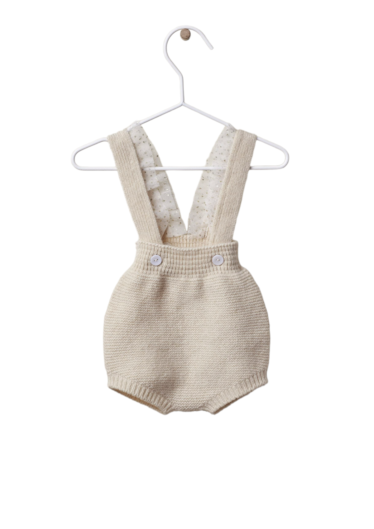 Misha & Puff Ruffle romper Dune ロンパース・カバーオール
