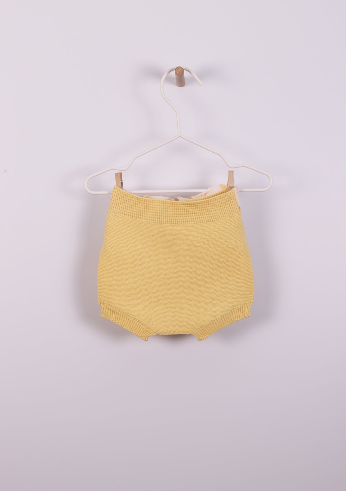 Bow-detailed bloomer knitted in organic cotton | SUMMER IN THE VILLAGE - WEDOBLE