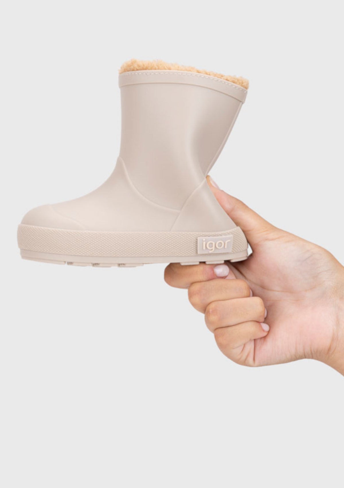 GALOCHAS BAREFOOT YOGI BORREGO BEGE - IGOR