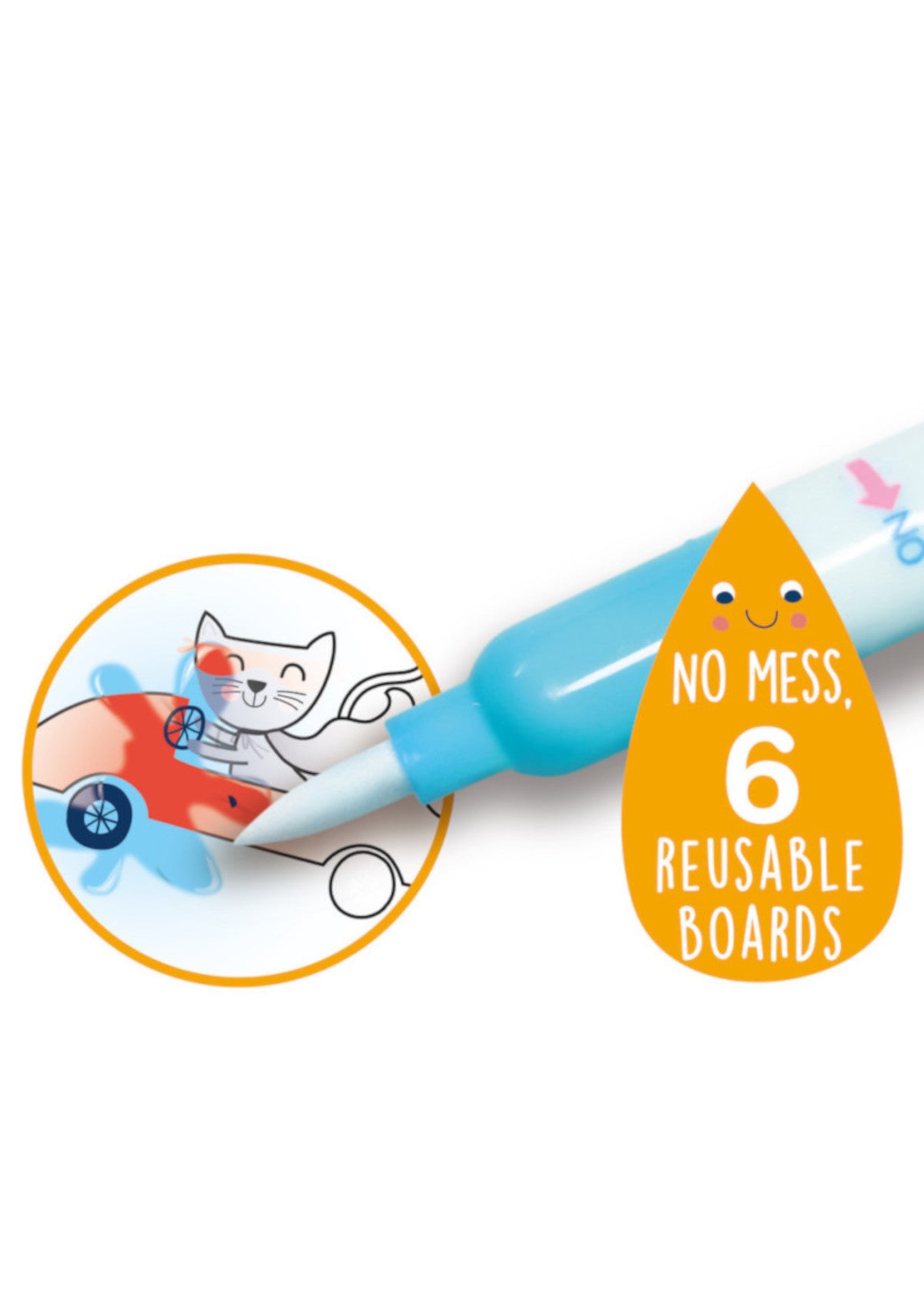 Magic Water Painting - Transports