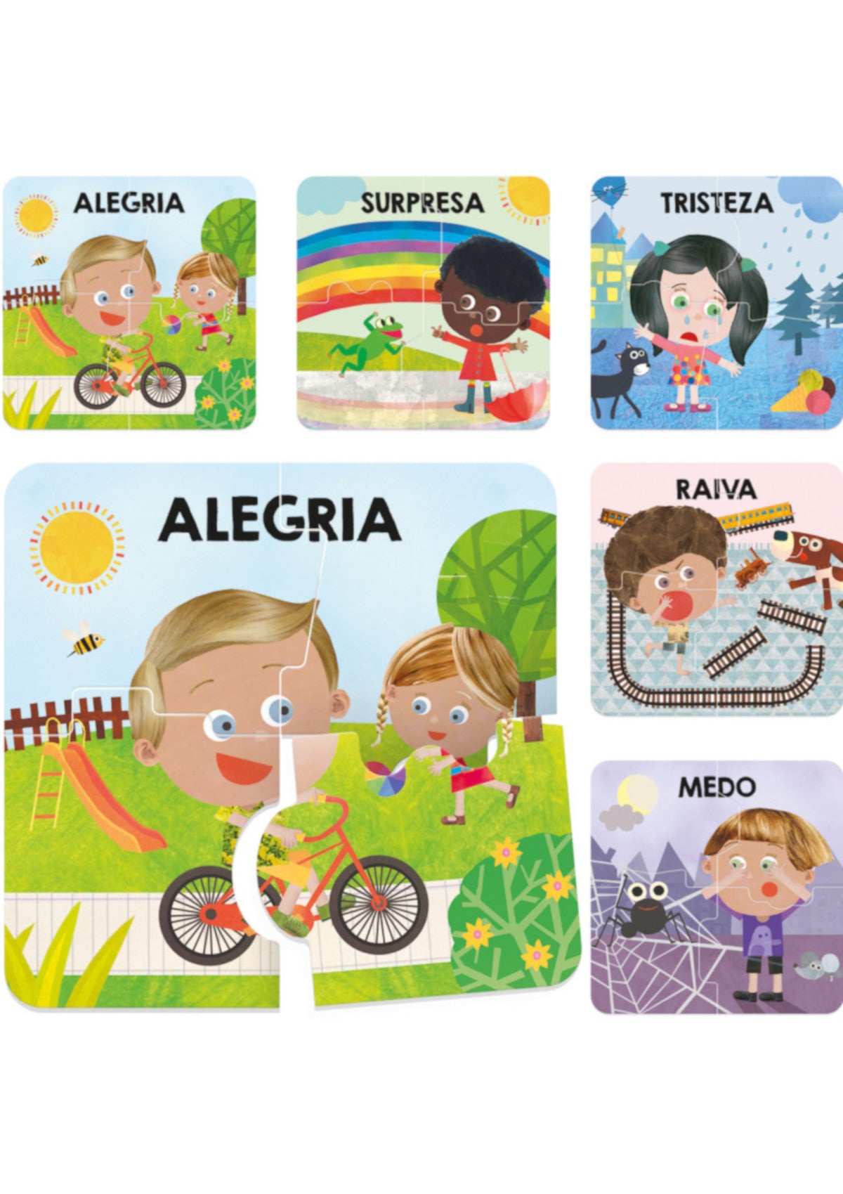 FIRST PUZZLES - EMOTIONS