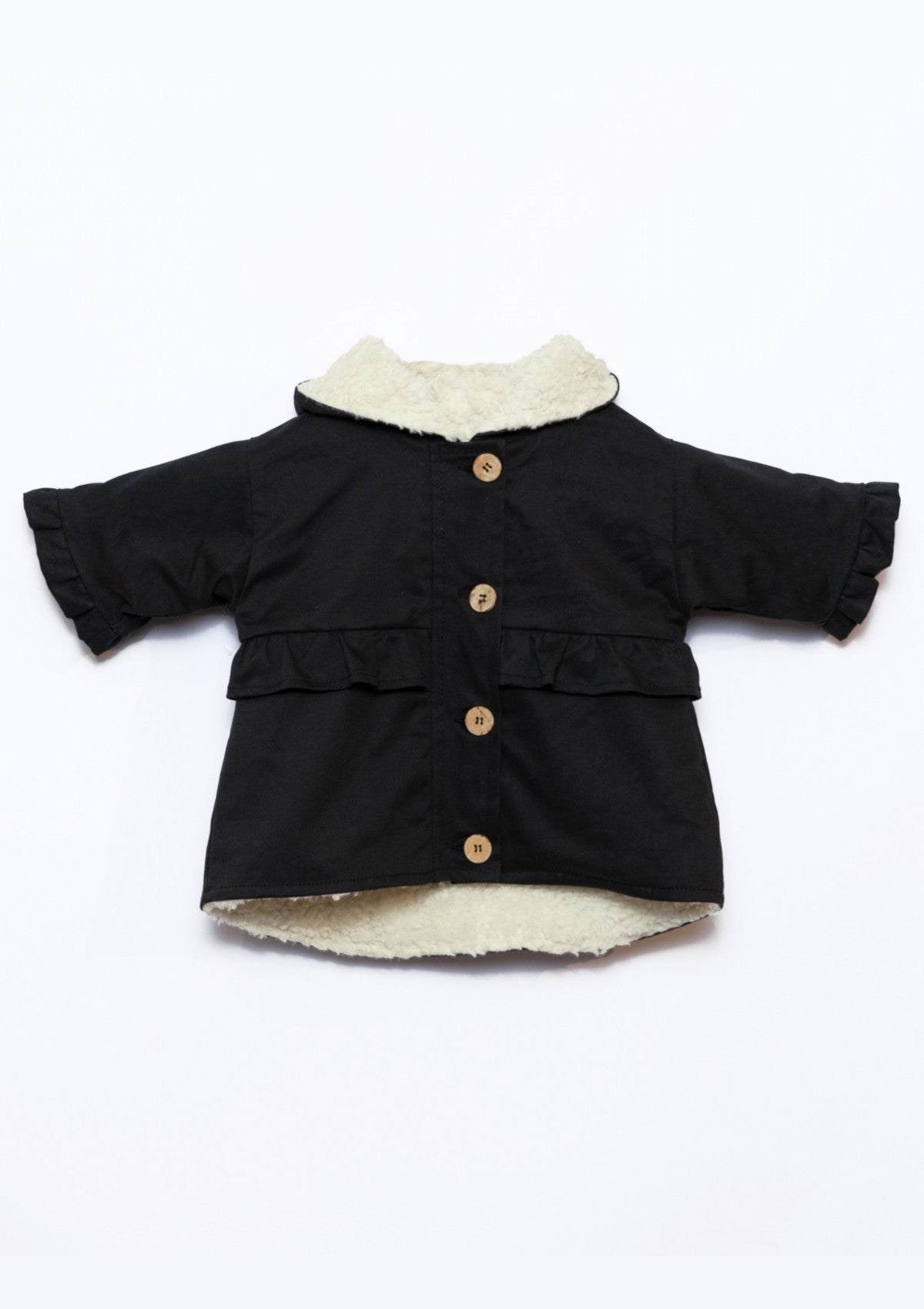 Waterproof jacket with fur lining | Illustration - PLAYUP