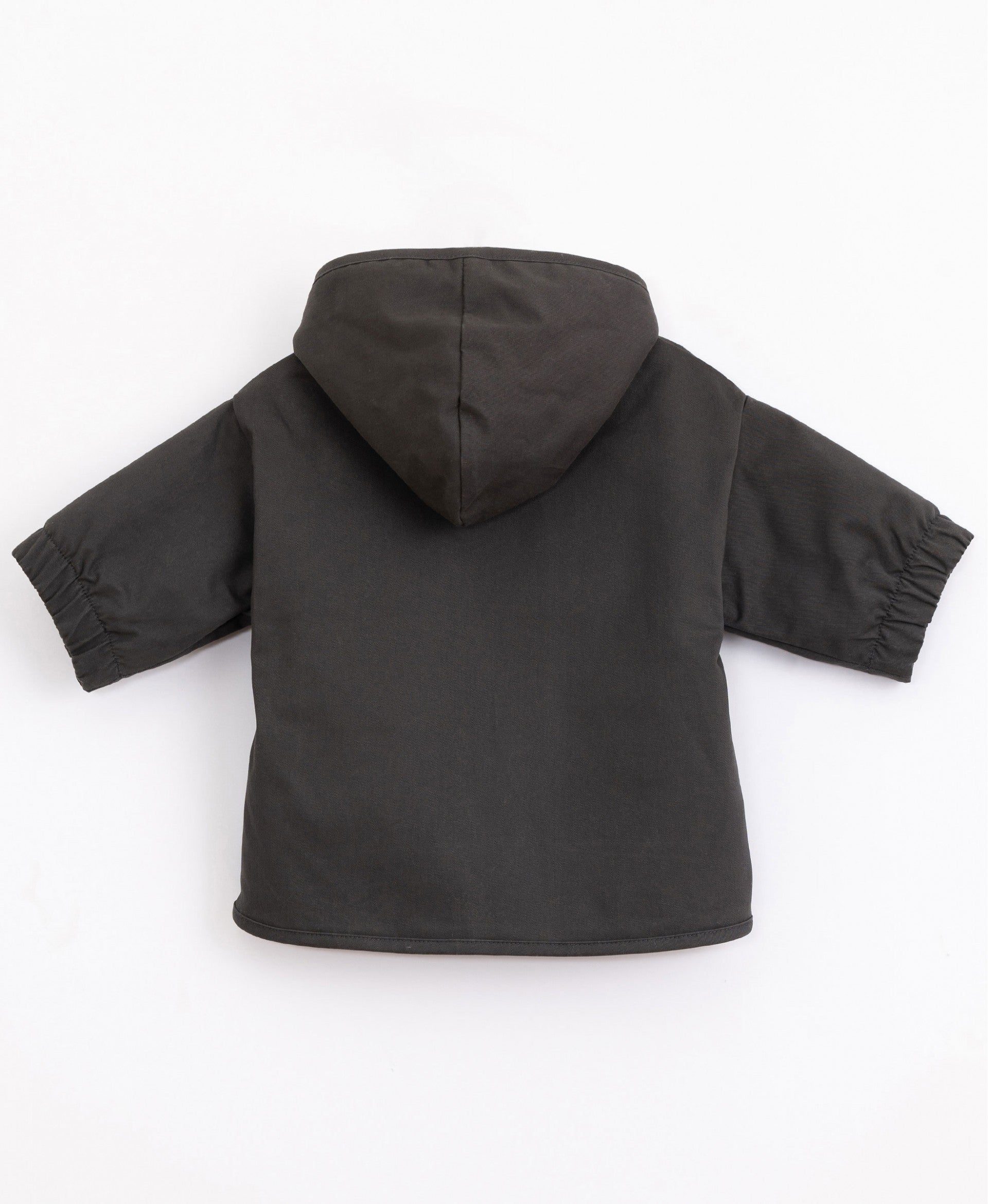 Twill jacket with fur lining | Illustration - PLAYUP