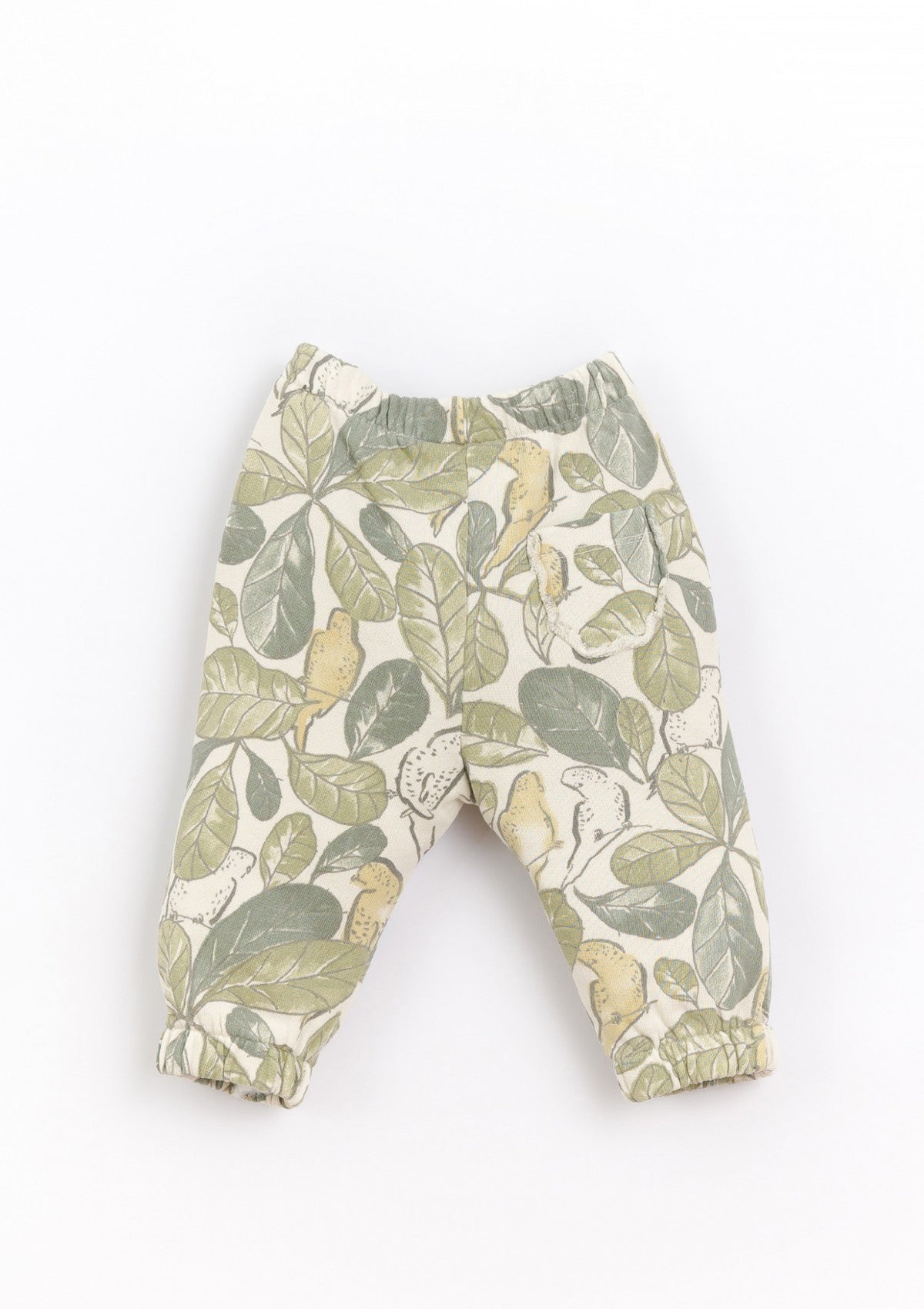 Knit pants in a blend of natural fibers | Basketry - PLAYUP