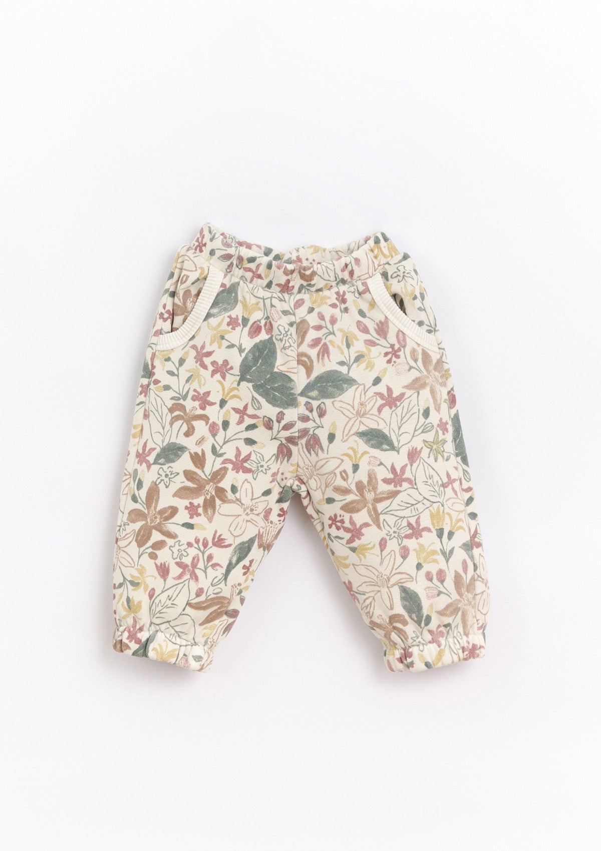 Pants with natural fiber print | Basketry - PLAYUP