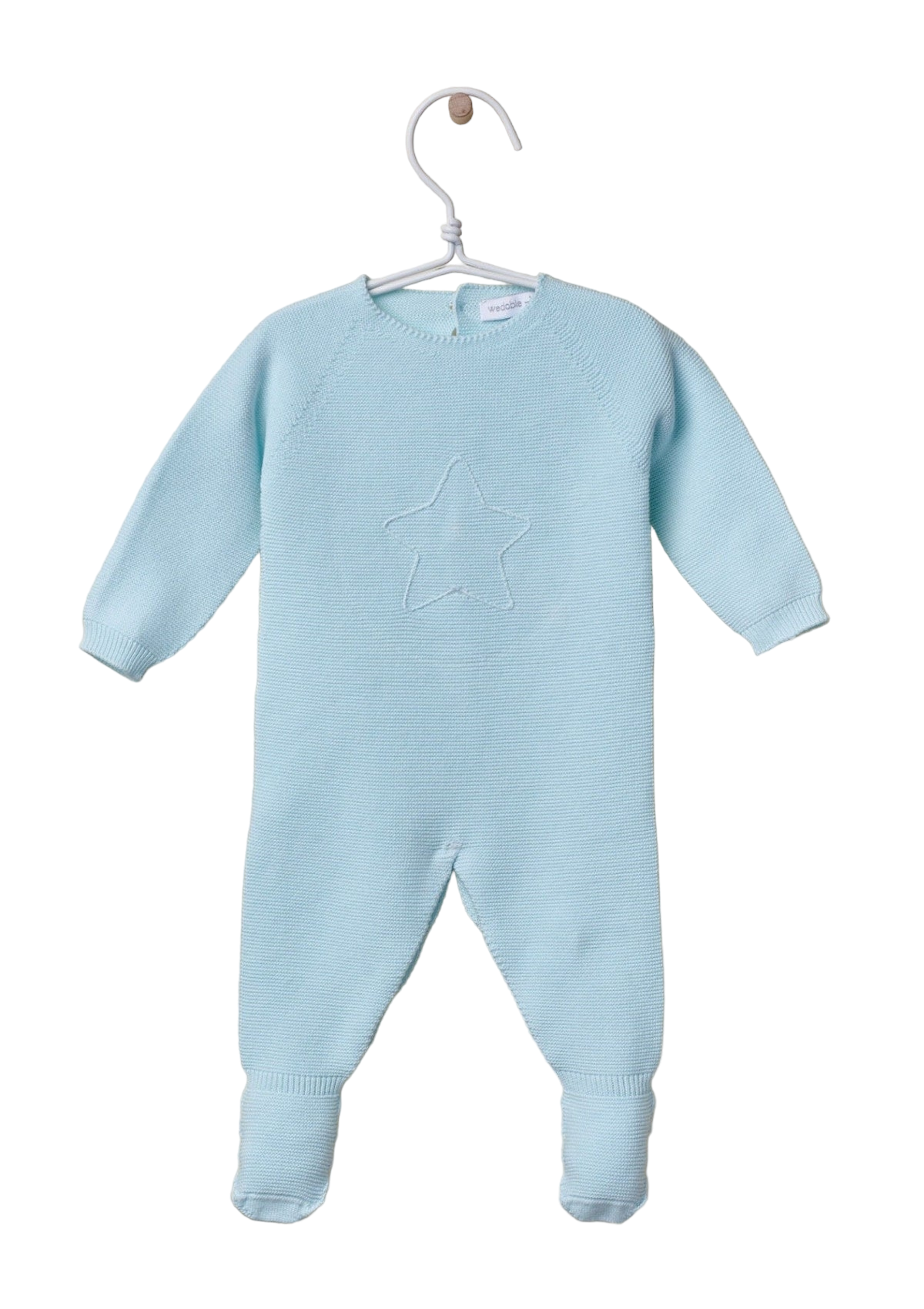 Babygrow knitted in cotton | NEON - WEDOBLE