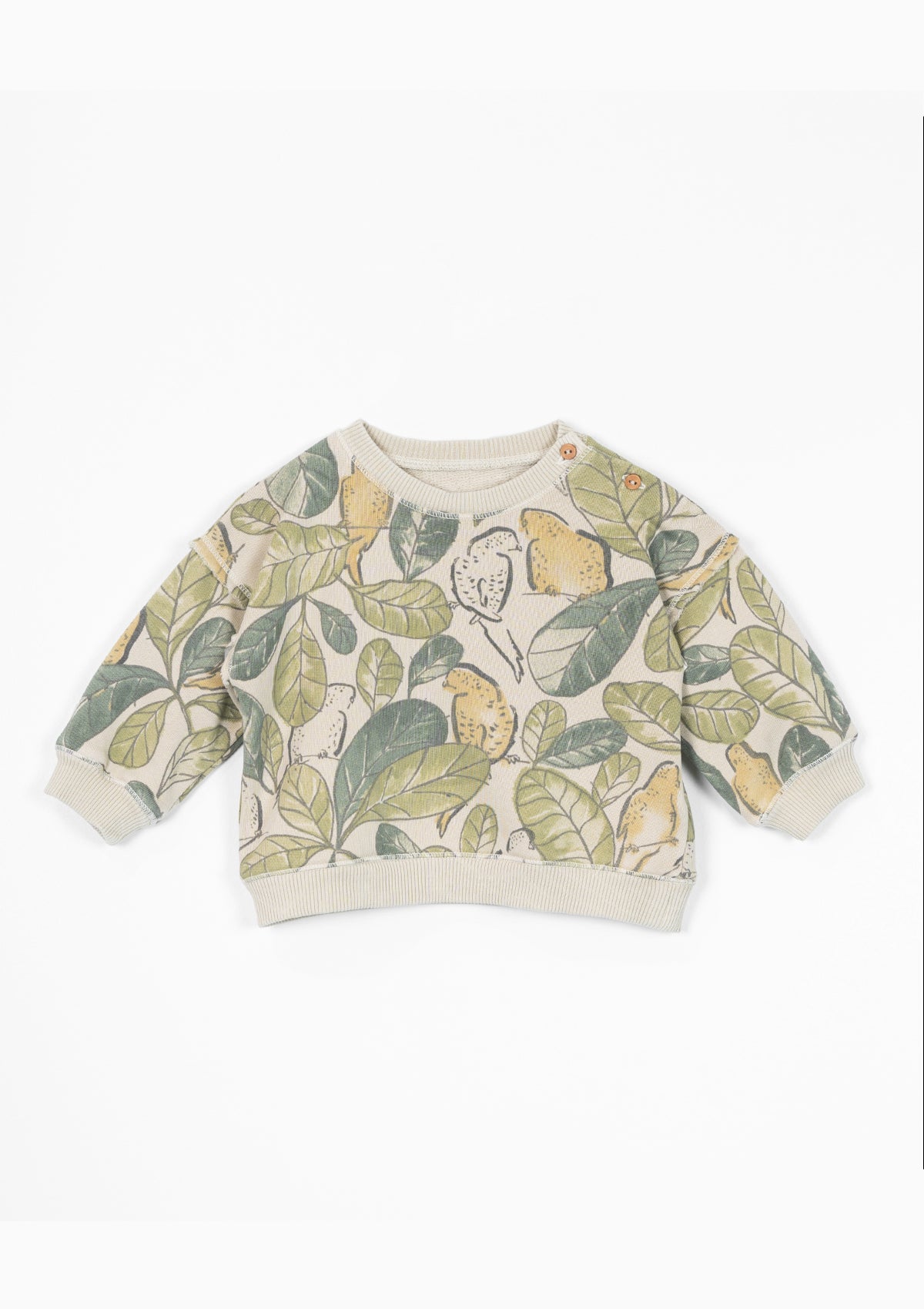 Printed Fleece Sweatshirt - PLAYUP