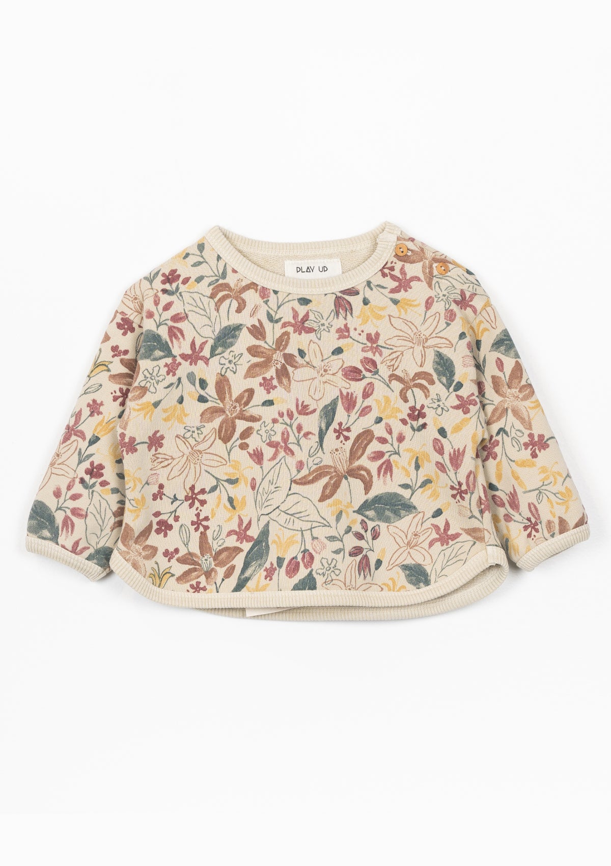 Printed Fleece Sweatshirt - PLAYUP