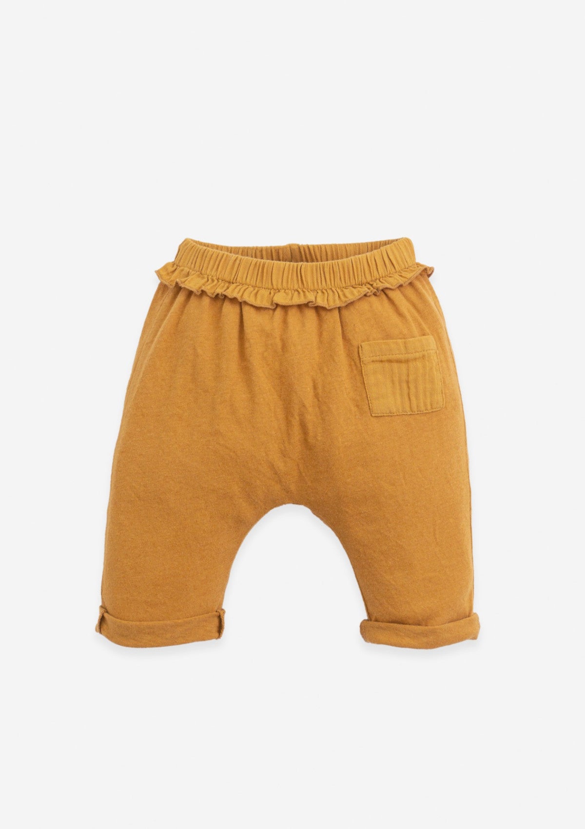 Calça em algodão orgânico e linho | Botany - PLAYUP