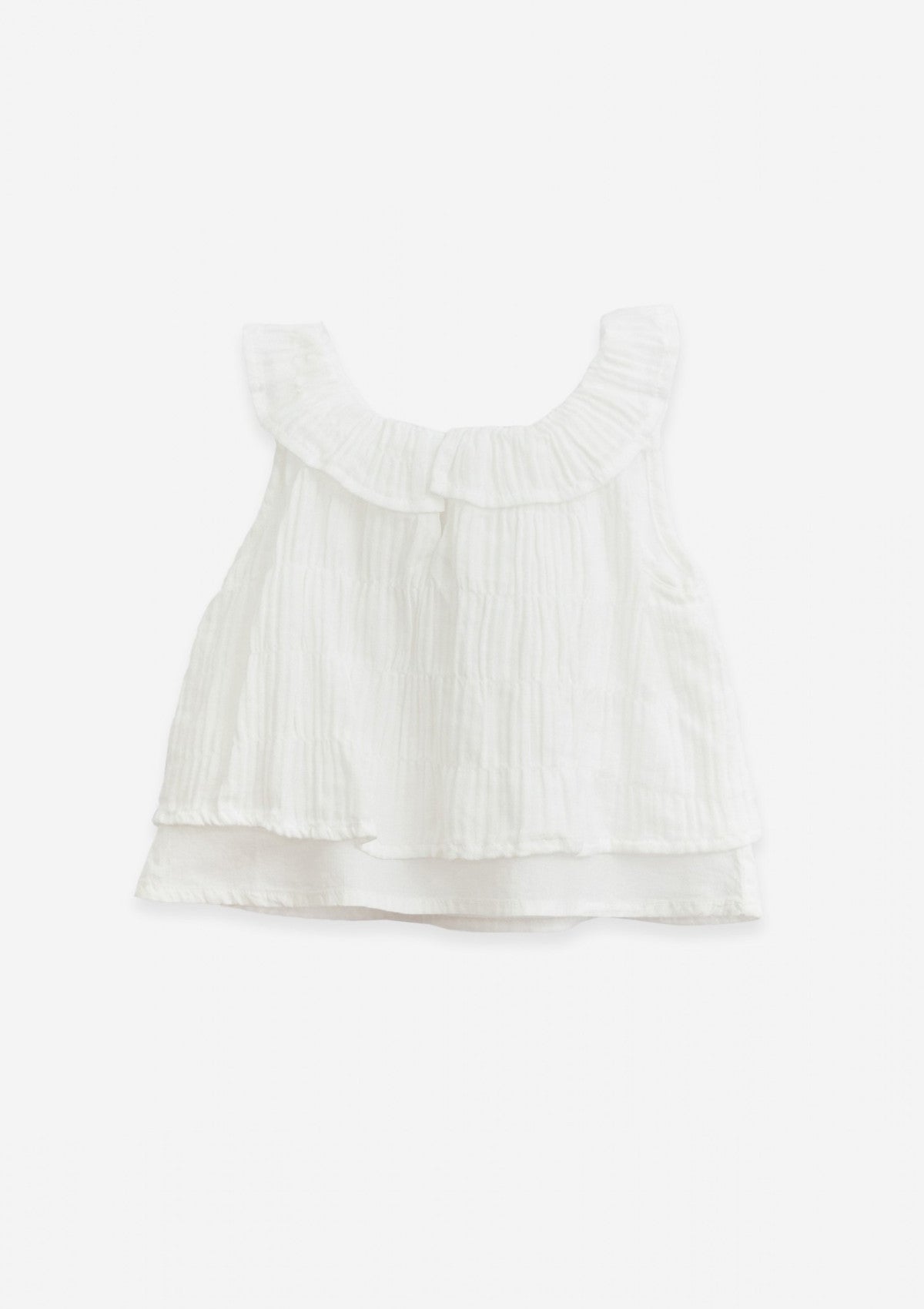 Tunic in blended fabric | Botany - PLAYUP