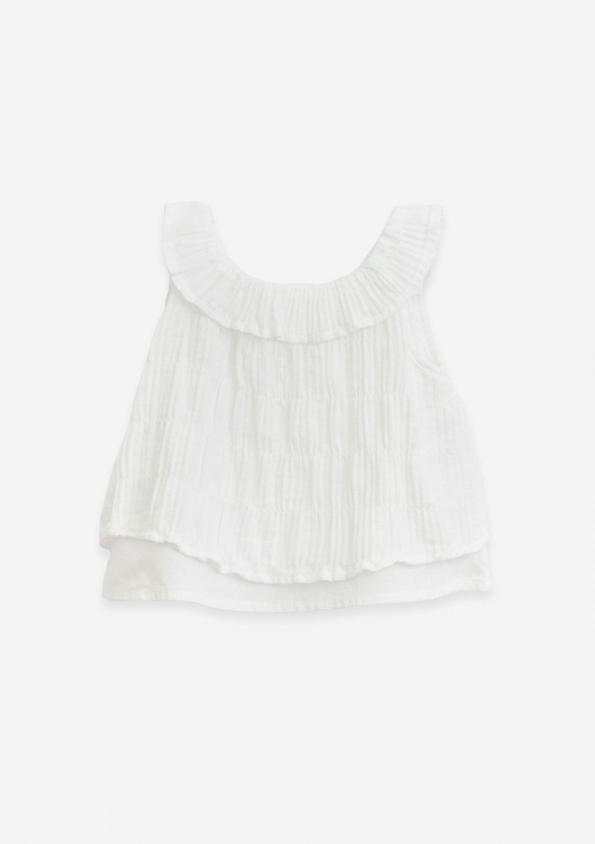 Tunic in blended fabric | Botany - PLAYUP