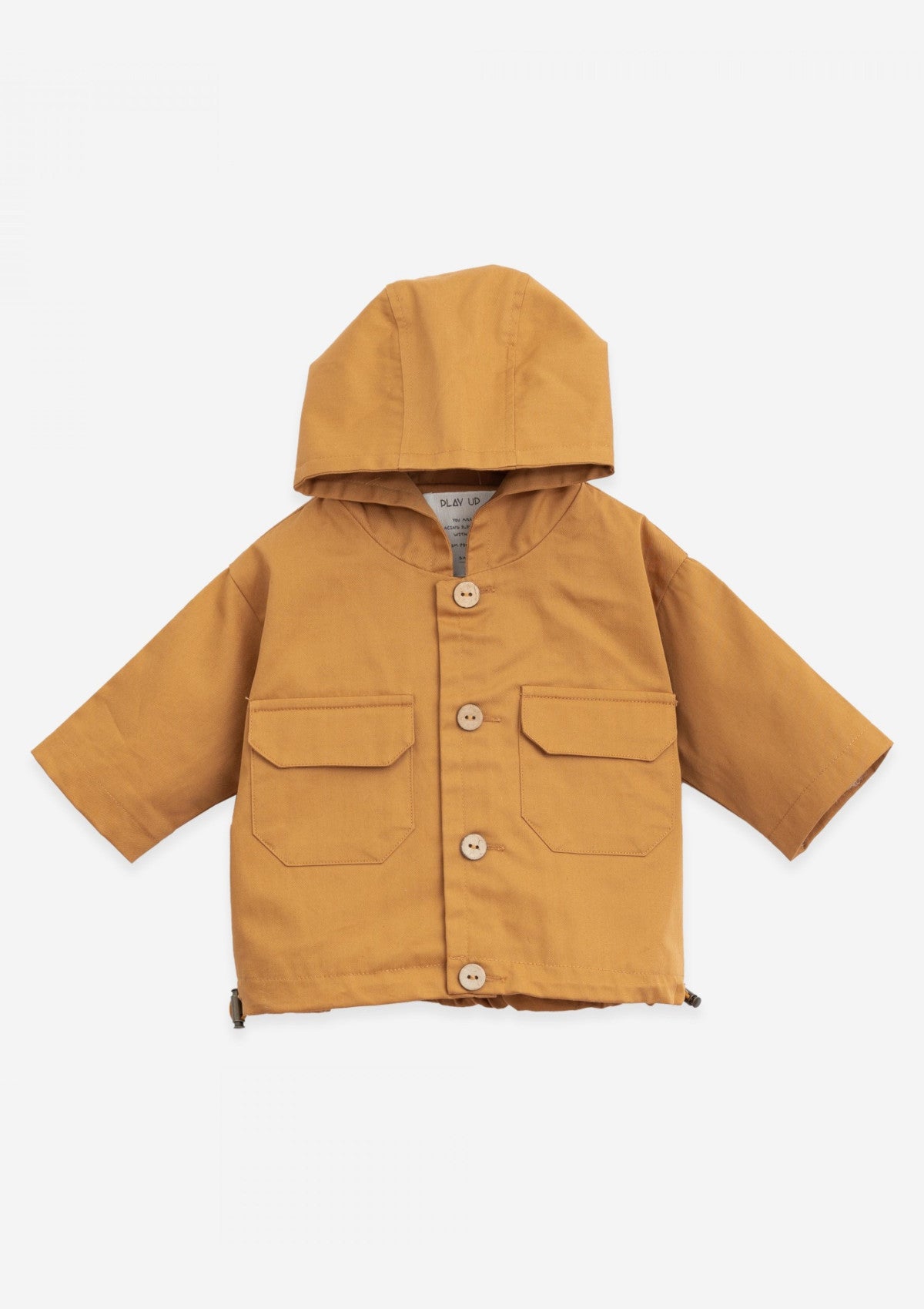Twill jacket with hood | Botany - PLAYUP