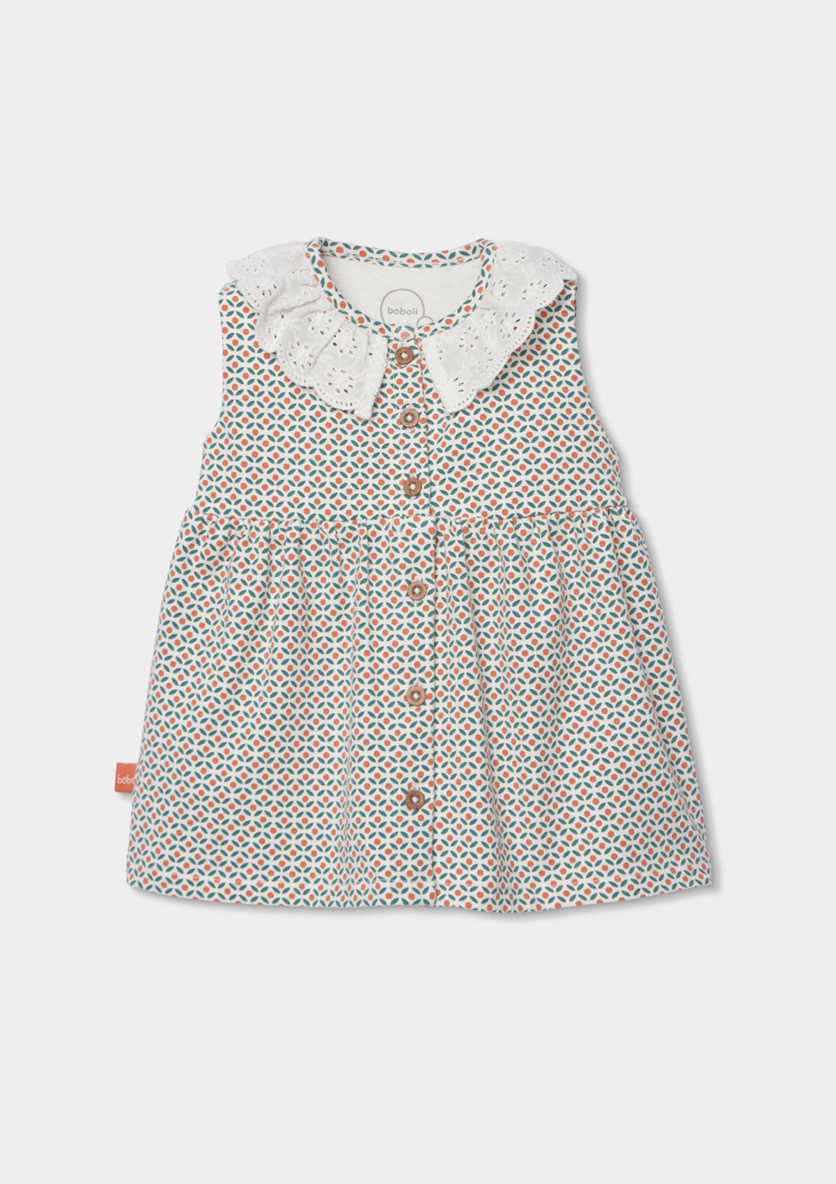 Printed dress for girl - BOBOLI