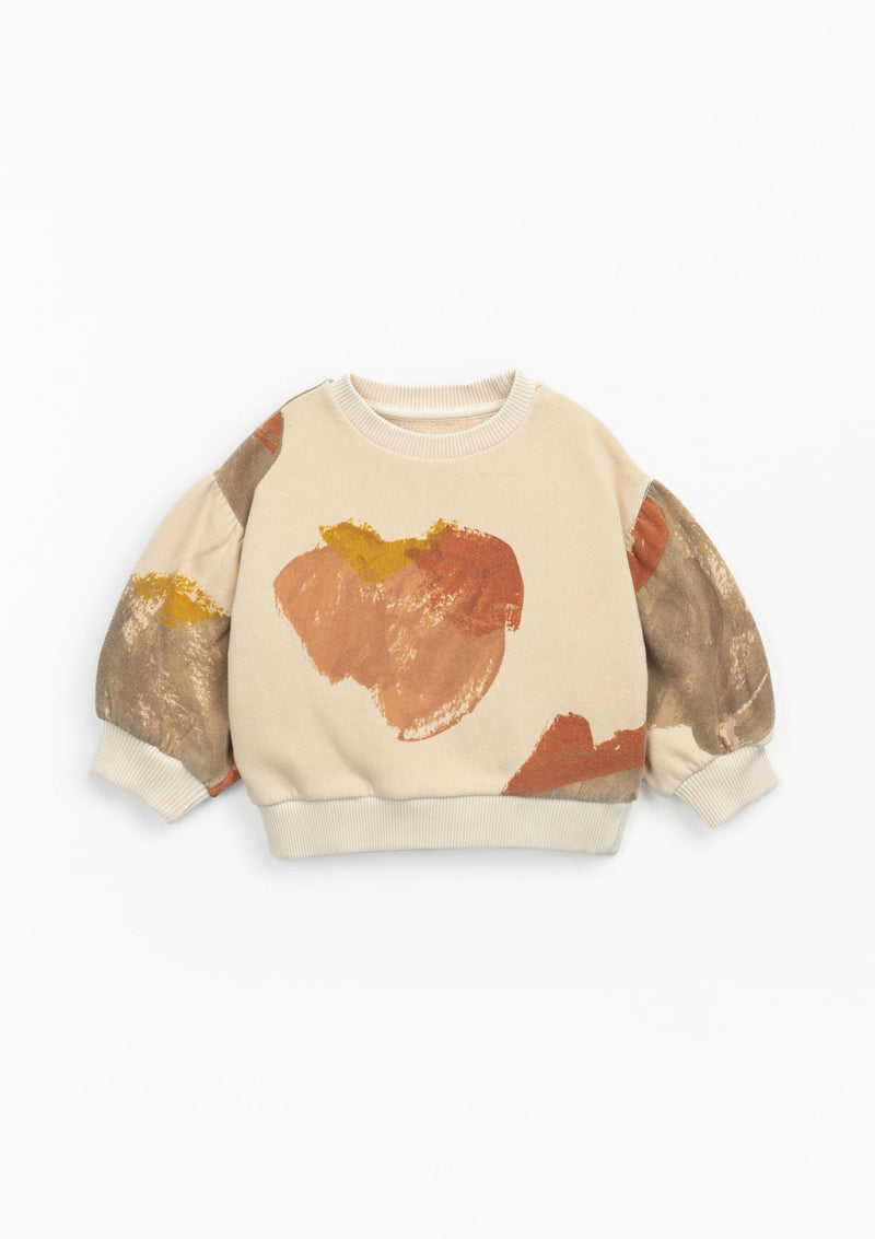 Sweater with abstract print | Mother Lúcia - PLAYUP