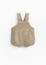 Jumpsuit in a mixture of organic cotton and recycled polyester | Mother Lúcia - PLAYUP