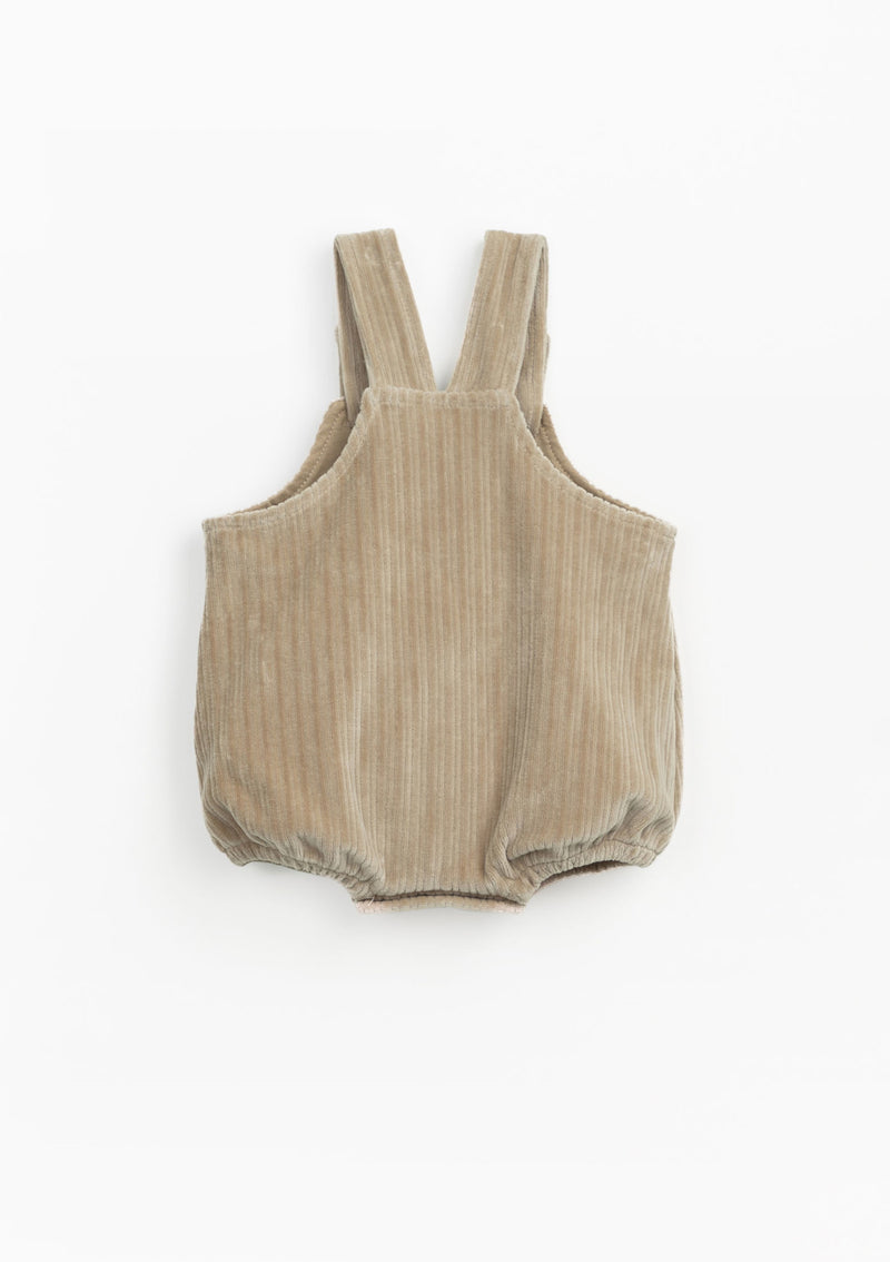 Jumpsuit in a mixture of organic cotton and recycled polyester | Mother Lúcia - PLAYUP