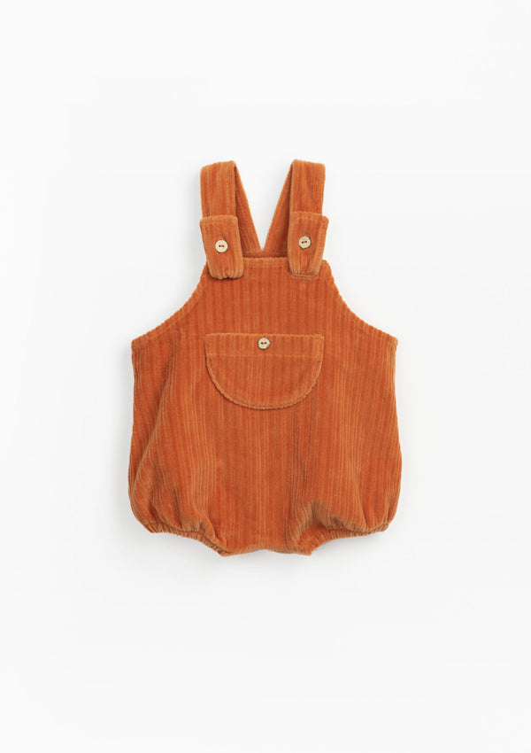 Jumpsuit in a mixture of organic cotton and recycled polyester | Mother Lúcia - PLAYUP