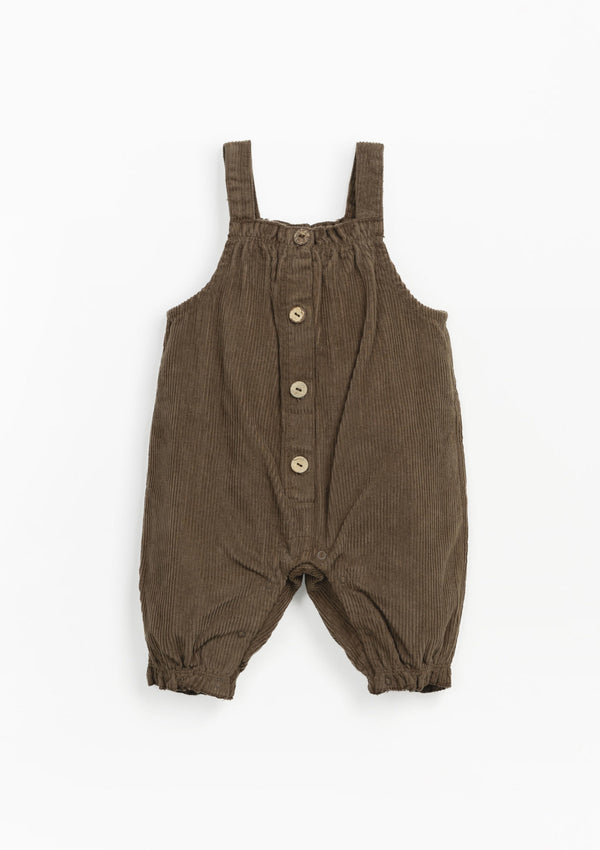 Jumpsuit with coconut button opening | Mother Lúcia - PLAYUP