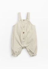 Jumpsuit with coconut button opening | Mother Lúcia - PLAYUP