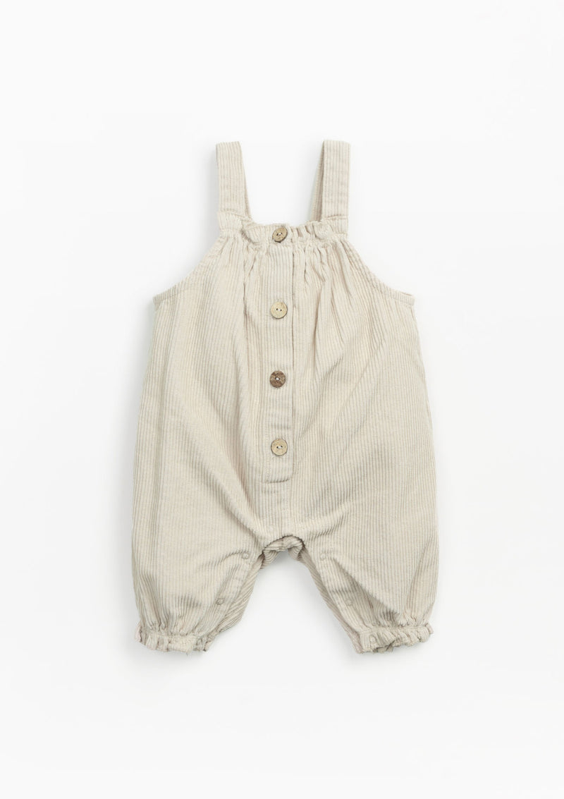 Jumpsuit with coconut button opening | Mother Lúcia - PLAYUP