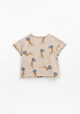 T-shirt with shoulder opening | Textile Art - PLAYUP