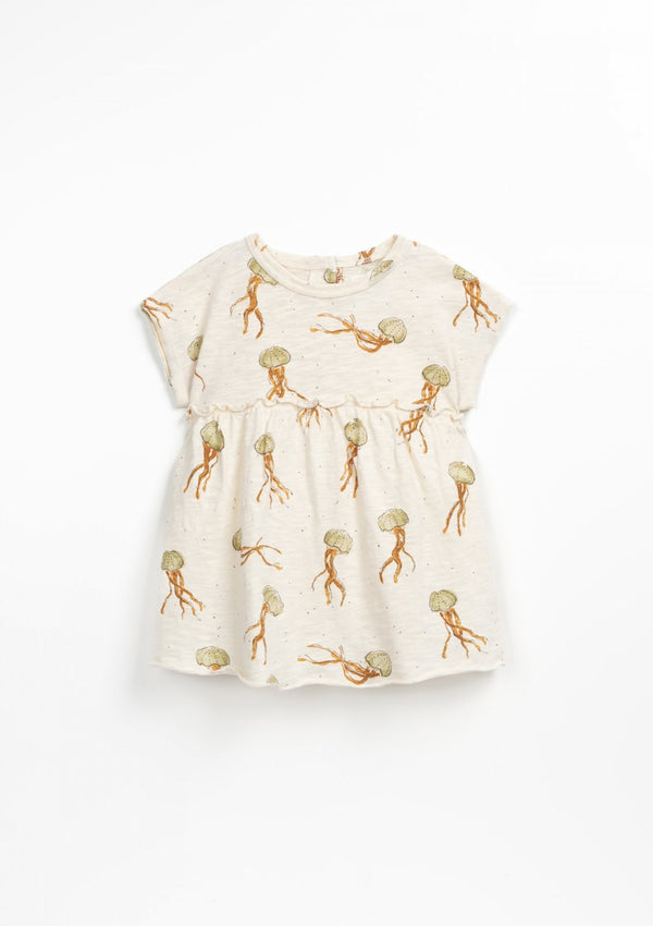 Dress with jellyfish print | Textile Art - PLAYUP