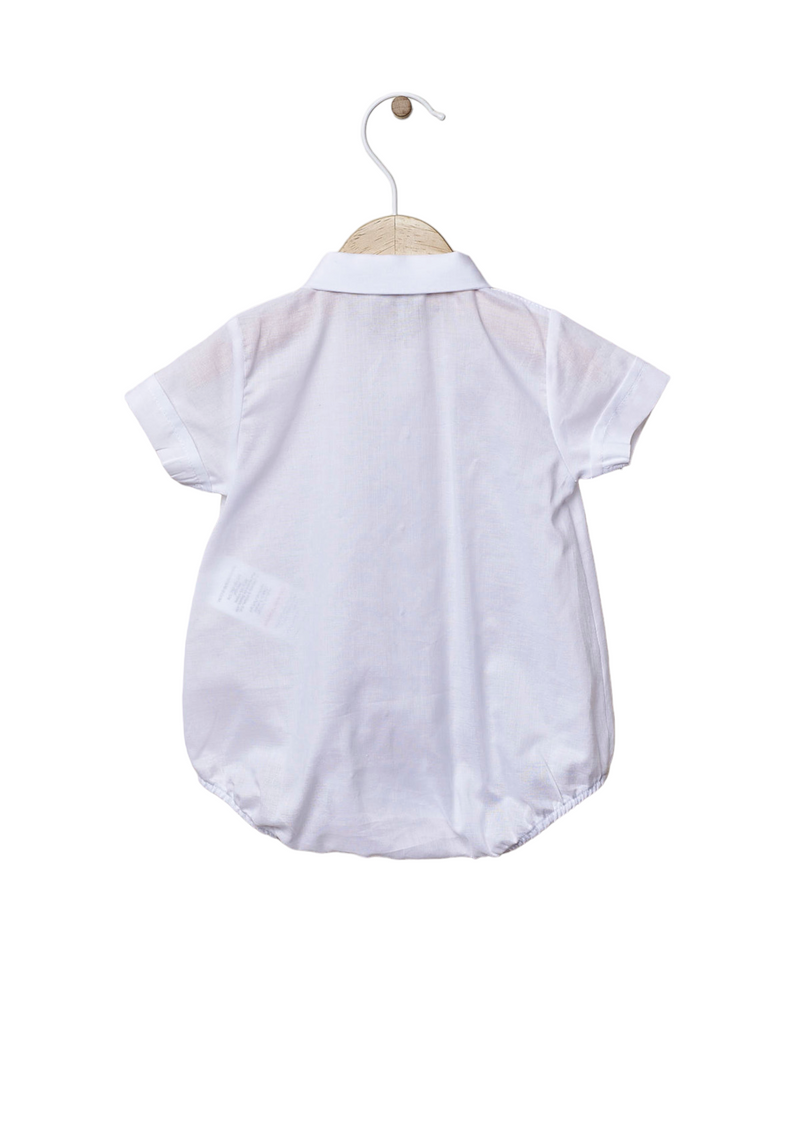 Short-sleeved bodysuit in cotton | LITTLE LOVE - WEDOBLE