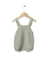 Shoulder straps shortie knitted in organic cotton | HELLO LITTLE MOTHER LOVE - WEDOBLE