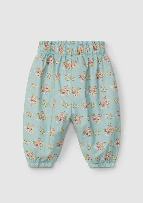 Calças pull-up estampado floral - SNUG