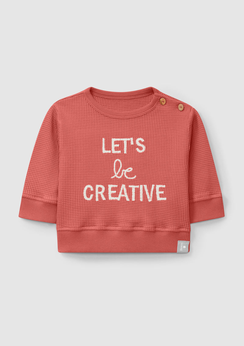 "Let s be creative" sweater - SNUG