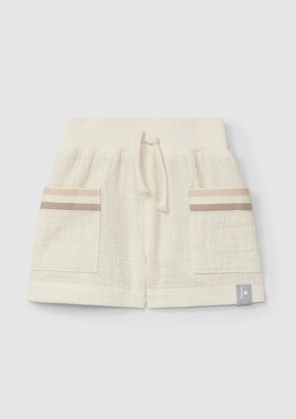 Natural-effect pull-up shorts - SNUG