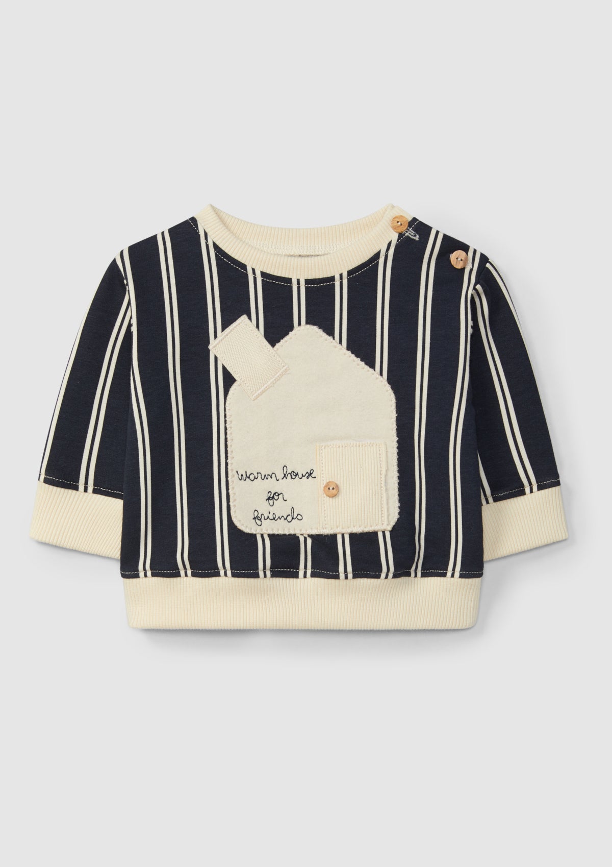 "Warm house for friends" house sweatshirt - SNUG