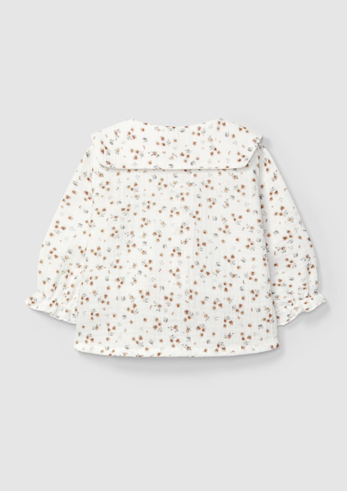 Floral print muslin blouse - SNUG