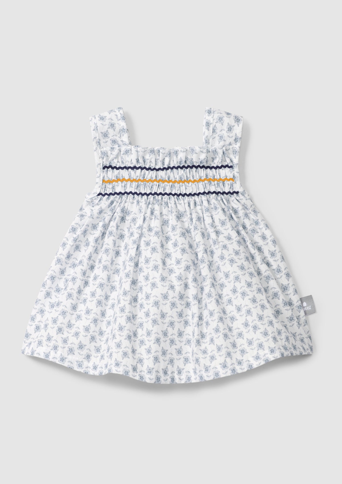 Flower blouse with piping detail - SNUG