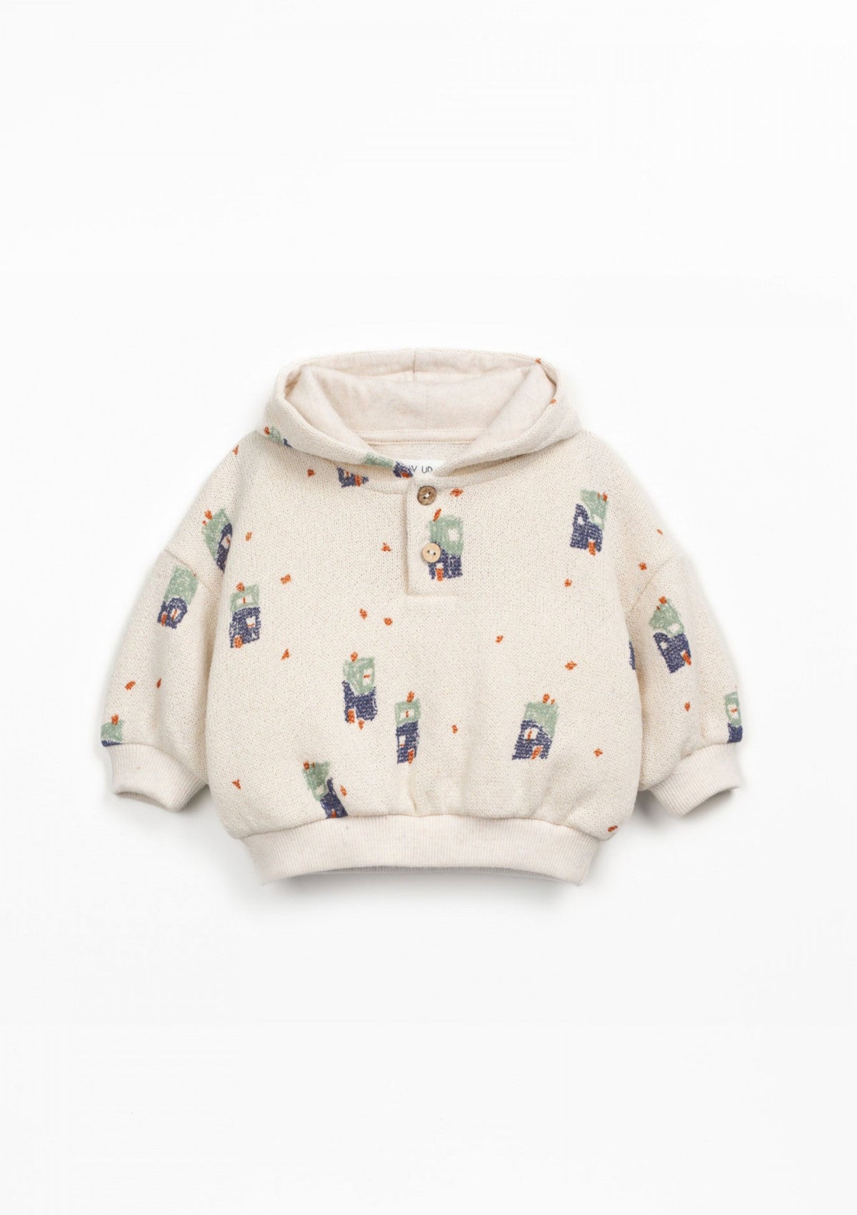 Shirt with houses print - PLAYUP