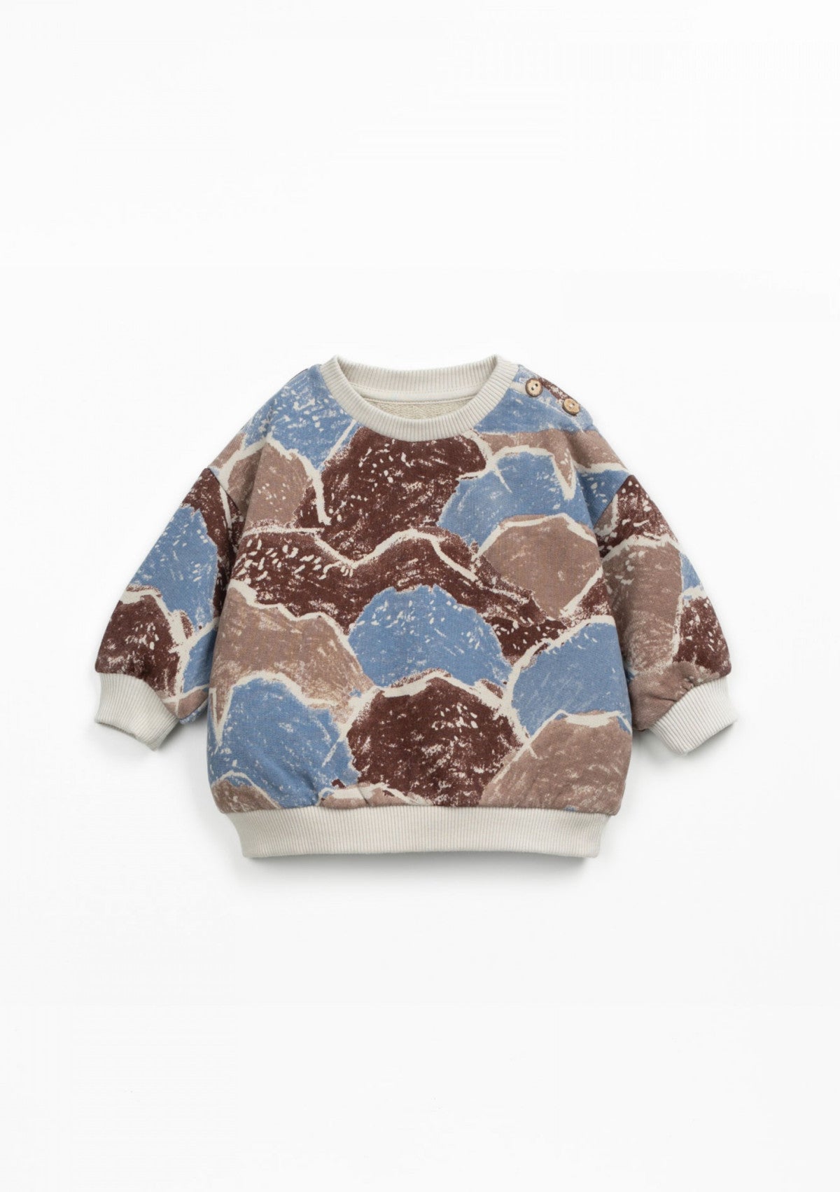 Knitted sweater with a mix of natural fibers - PLAYUP