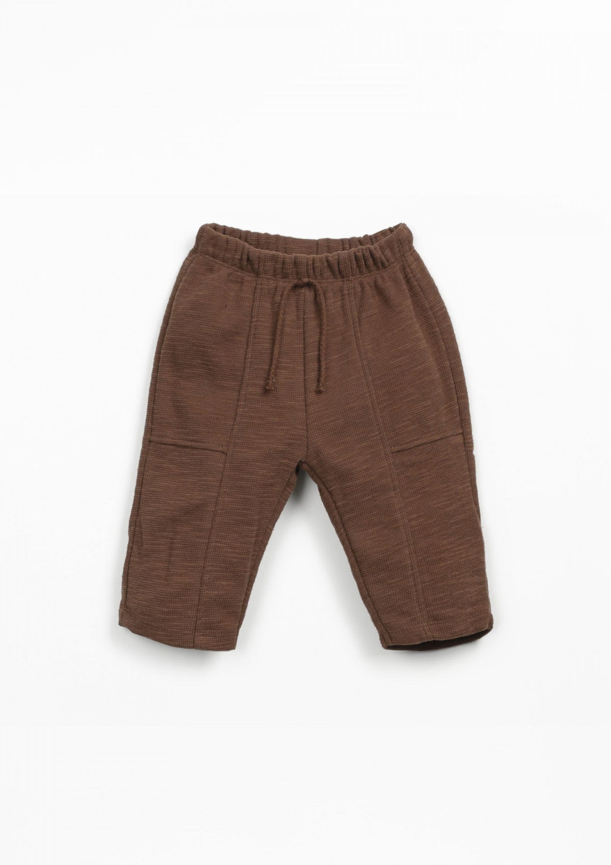 Knitted pants with decorative drawstring - PLAYUP