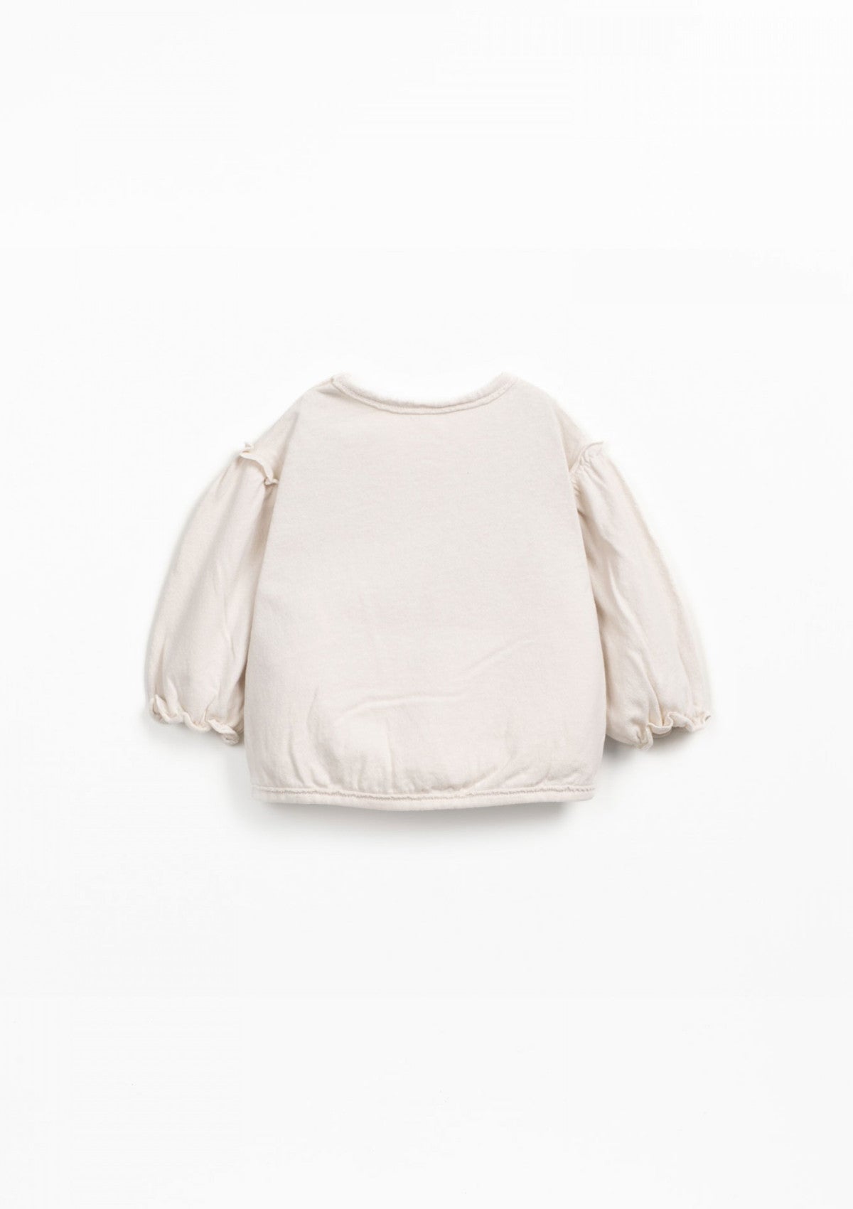 T-shirt with embroidered detail - PLAYUP